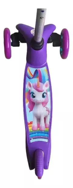 Monopatin Reforzado Con Luces Unicornio - comprar online