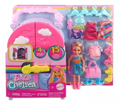 Barbie Set De Juego Clóset De Chelsea Para Niñas Color Multicolor - comprar online