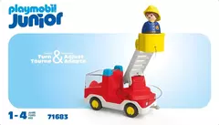 Playmobil Junior: Camión De Bombero 71683