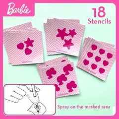 Ropa Muñeca Barbie Set Splash irbrush Studio Diseñadora Moda 25pcs - tienda online