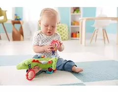 Juguete Para Bebe Cocodrilo. Sonajero. Fisher Price - tienda online