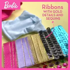 Imagen de Ropa Muñeca Barbie Set Diseñadora Colección Strass +130pcs