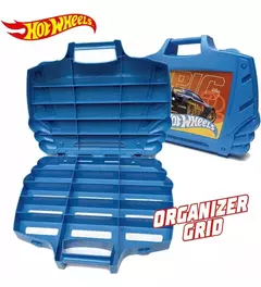 Hot Wheels Valija Guardacoches 15 Autos Intek - tienda online