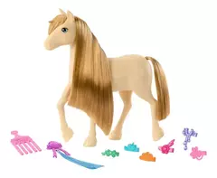 Imagen de Barbie Mysteries The Great Horse Barbie Set De Juego Pony Peinados Divertidos Tornado