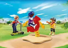 Playmobil 71571 – Family Fun: Gran Parque de Juegos GRAN PATIO - Pichoncitos