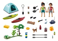 Playmobil Family Fun Camping Con Hoguera 71425 - tienda online