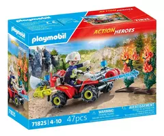 Playmobil Quad De Bomberos 71825 - comprar online