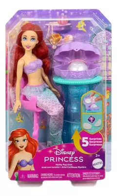 Muñeca Disney Princesa Ariel Con Accesorios Sorpresa en internet