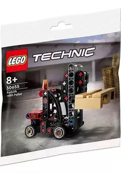 Lego Technic Montacargas Carretilla Elevadora + Pallet Cantidad De Piezas 78 - comprar online