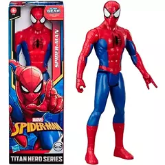 MUÑECO SPIDERMAN HOMBRE ARAÑA TITAN HERO 30CM