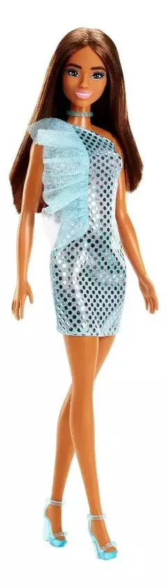 Barbie Fashion & Beauty Muñeca Glitz Vestido De Noche - comprar online