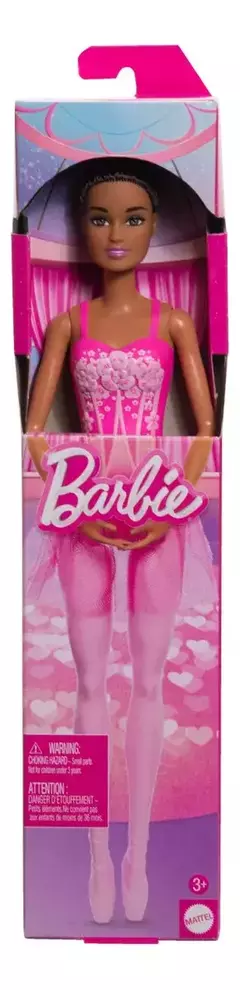 Barbie Muñeca Bailarina De Ballet Cabello Castaño