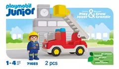 Imagen de Playmobil Junior: Camión De Bombero 71683