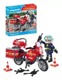 Playmobil City Action 71466 - Moto De Bomberos en internet