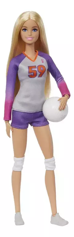 Barbie made to move Profesiones Muñeca Jugadora De Voley en internet