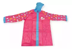 Piloto Lluvia Hello Kitty Impermeable Infantil Con Capucha