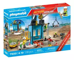 Playmobil Action Heroes Set De Construccion 71650 en internet