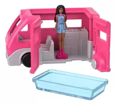 Barbie Mini Barbieland Vehículo Muñecas Camper De Los Sueños