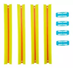 Hot Wheels Track Builder Kit De Pista Recta 90cm Mattel - Pichoncitos