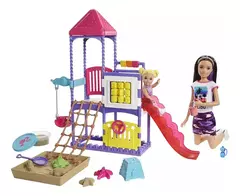 Muñeca Barbie Skipper Dia En El Parque Niñera en internet