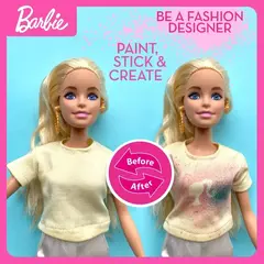 Ropa Muñeca Barbie Set Splash irbrush Studio Diseñadora Moda 25pcs