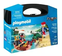 Playmobil Piratas 9102 Maletin Valija Piratas Y Soldado - comprar online
