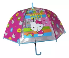 Paraguas Infantil Wabro Hello Kitty Licencia Lluvia Automatic - comprar online