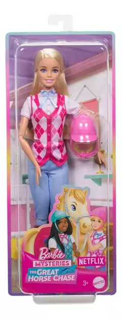 Barbie Muñeca Malibú Equitación - comprar online