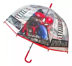 Paraguas Infantil Wabro Spiderman Hombre Araña Licencia Lluvia Automatic - comprar online