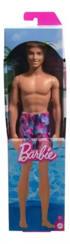 Muñeca Barbie Ken Playa Beach - Mattel - comprar online