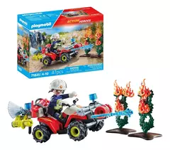 Playmobil Quad De Bomberos 71825 en internet