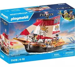 Playmobil Piratas Barco Pirata 71418 - Pichoncitos