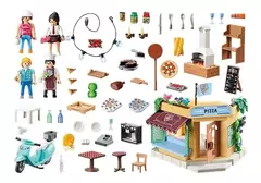 Figura Armable Playmobil City Life Pizzería Con 167 Piezas 70336 - Pichoncitos