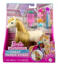 Barbie Mysteries The Great Horse Barbie Set De Juego Pony Peinados Divertidos Tornado