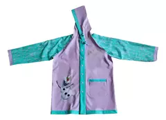 Piloto Lluvia Frozen Elsa y Anna Impermeable Infantil Con Capucha - comprar online