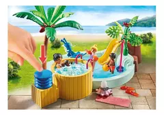 Playmobil Pileta Niños Jacuzzi +53pcs 4 Figuras 71529 Pileta Jacuzzi en internet