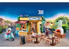 Figura Armable Playmobil City Life Pizzería Con 167 Piezas 70336 en internet