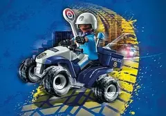 Figura Armable Playmobil City Action Policía Speed Quad 3+ Cantidad De Piezas 21 - Pichoncitos