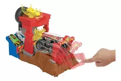 Hot Wheels Monster trucks Pista De Juguete Arena De Demolición 5-alarm Color Multicolor - tienda online