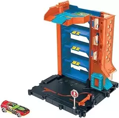 Hot Wheels City Estacionamiento De Vehículos Con Auto Hdr28 - tienda online