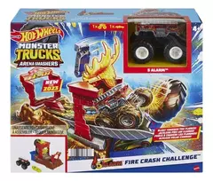 Hot Wheels Monster trucks Pista De Juguete Arena De Demolición 5-alarm Color Multicolor - comprar online