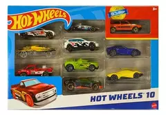 Hot Wheels Die Cast Paquete De 10 Autos - Pichoncitos