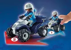 Figura Armable Playmobil City Action Policía Speed Quad 3+ Cantidad De Piezas 21 en internet