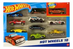 Hot Wheels Die Cast Paquete De 10 Autos en internet