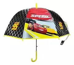 Paraguas Impermeable Infantil Lluvia Automatico Disney Wabro Color Cars Amarillo en internet