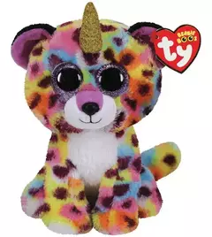 Peluche Beanie Boos Ty 14 CM Giselle gato unicornio