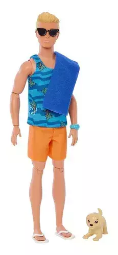 Barbie Ken Surfista Mattel - tienda online