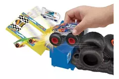 Hot Wheels Monster Trucks Pista De Juguete Arena De Demolición Race Ace Color Multicolor - tienda online