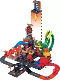 Imagen de Hot Wheels City Estacionamiento De Vehículos Con Auto Hdr28