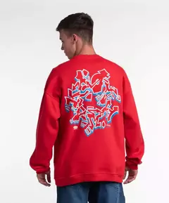 Buzo Ralf rojo Okiwama Unisex Talle 16-18 - Pichoncitos